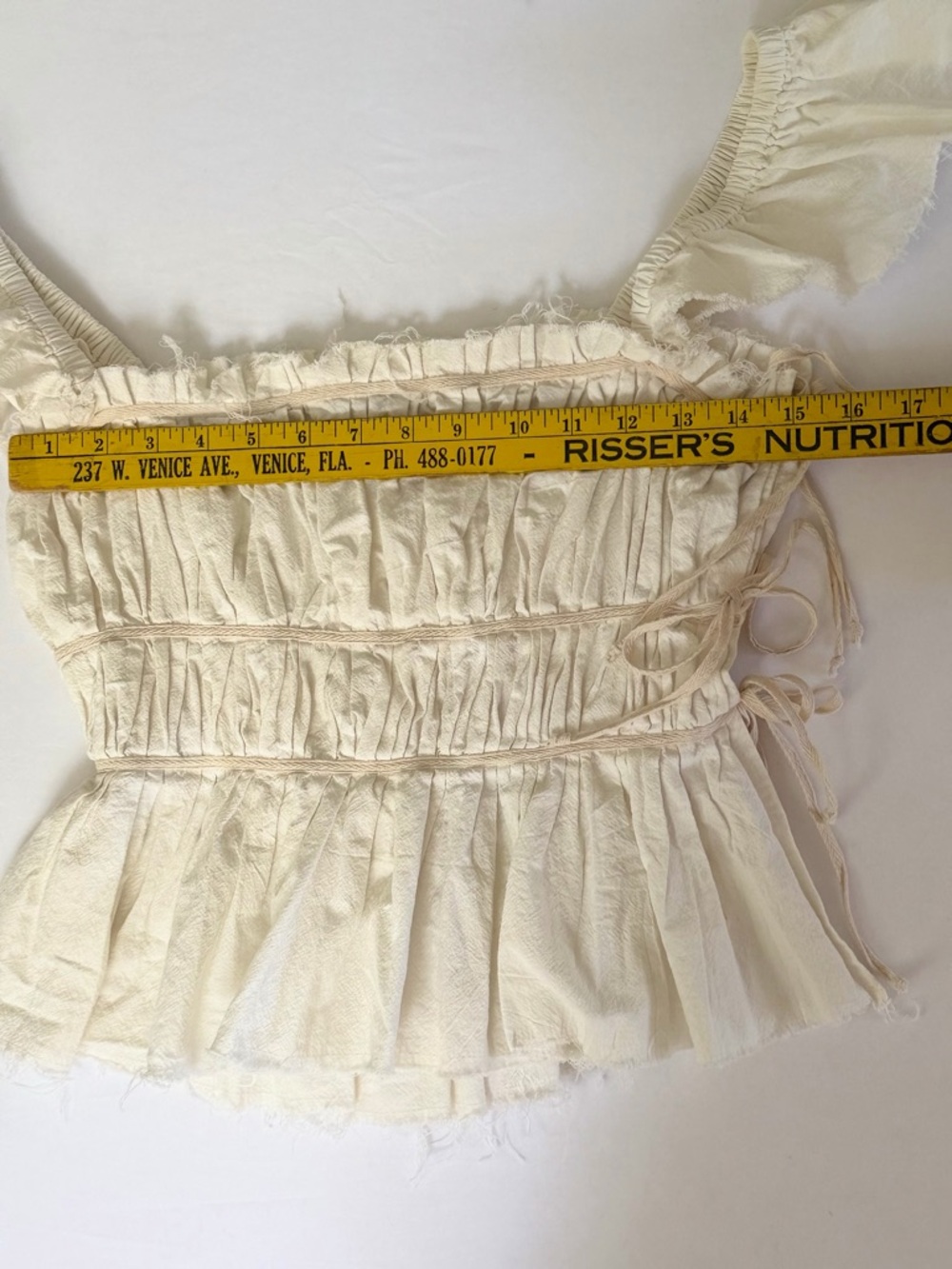 Free People Claude Corset Top ivory Small - Picture 8 of 12
